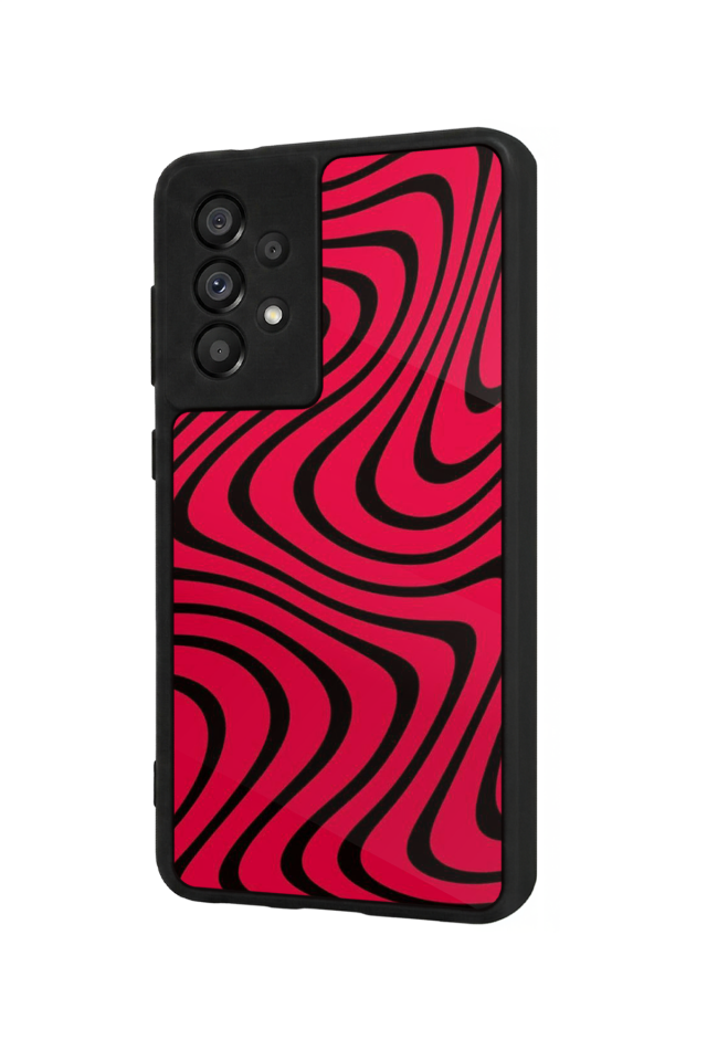 Samsung Galaxy A73 Uyumlu Çizgi Sanatı Tasarımlı Glossy Premium Kılıf