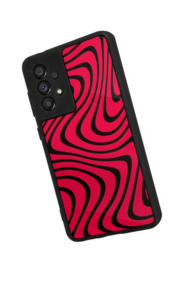 Samsung Galaxy A73 Uyumlu Çizgi Sanatı Tasarımlı Glossy Premium Kılıf