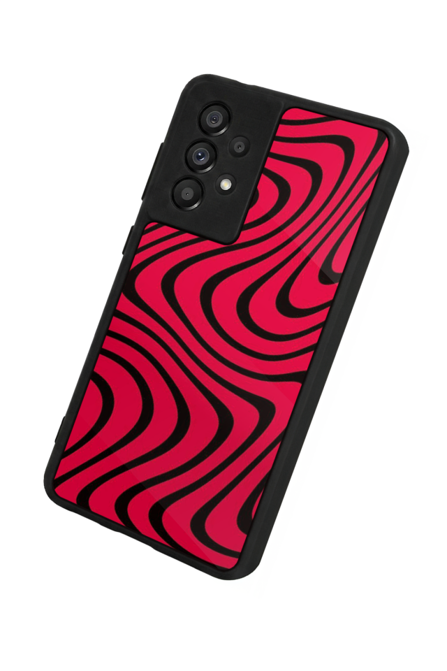 Samsung Galaxy A73 Uyumlu Çizgi Sanatı Tasarımlı Glossy Premium Kılıf