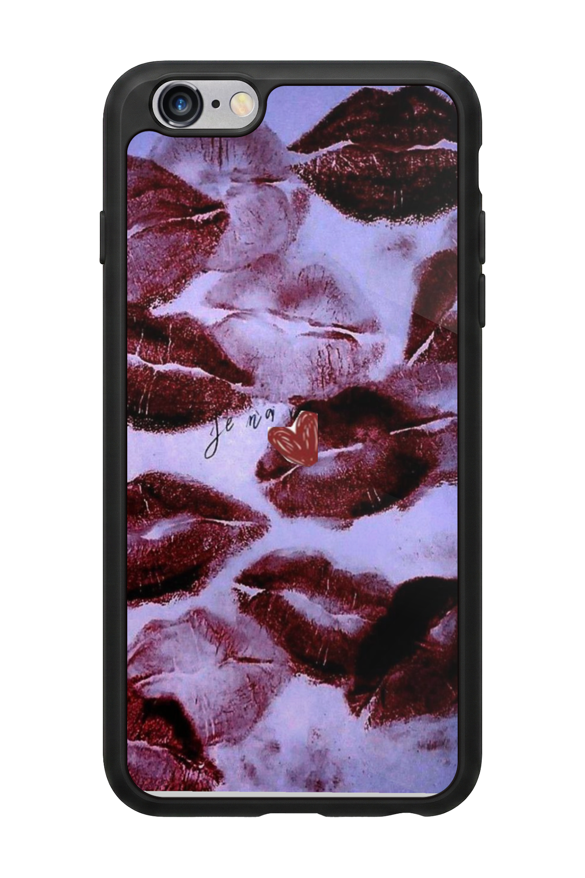iPhone 6s Plus Uyumlu Dudak Tasarımlı Glossy Premium Kılıf