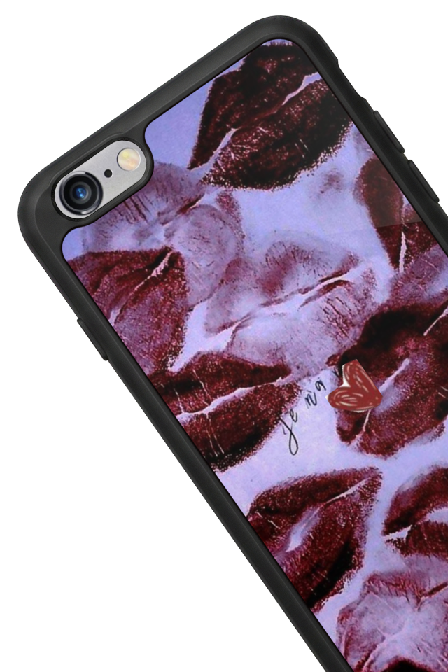iPhone 6s Plus Uyumlu Dudak Tasarımlı Glossy Premium Kılıf
