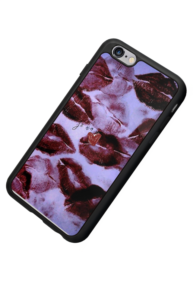 iPhone 6s Plus Uyumlu Dudak Tasarımlı Glossy Premium Kılıf