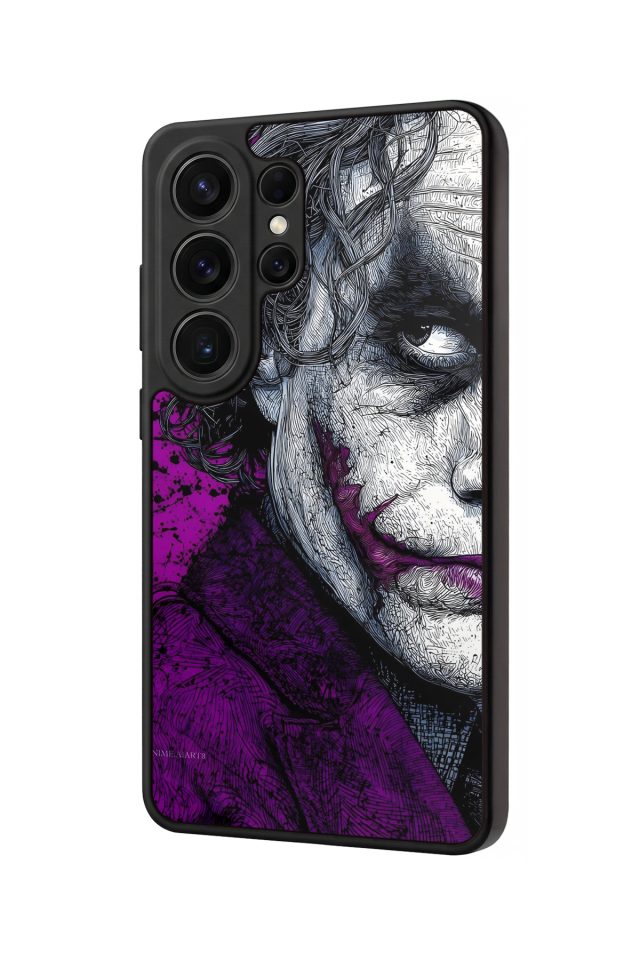 Samsung Galaxy S26 Ultra Uyumlu Joker Tasarımlı Glossy Premium Kılıf