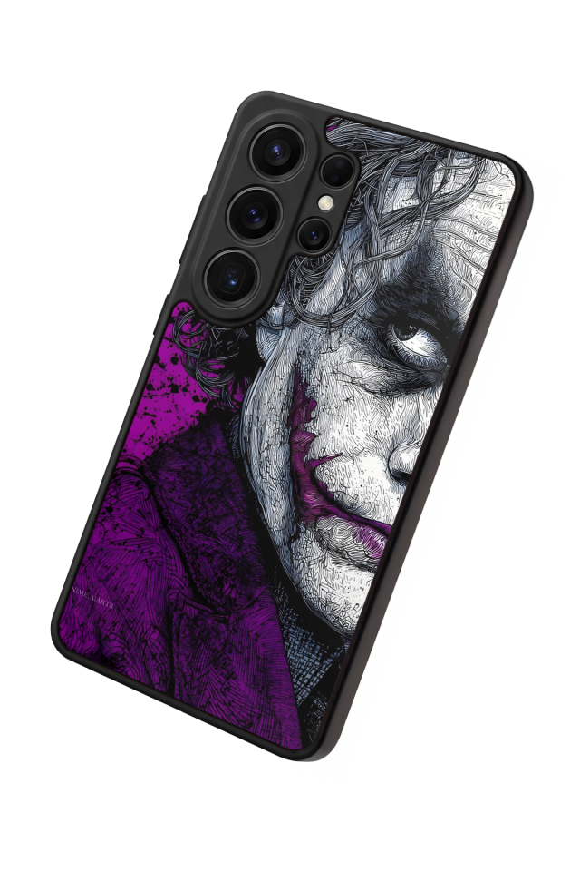 Samsung Galaxy S26 Ultra Uyumlu Joker Tasarımlı Glossy Premium Kılıf