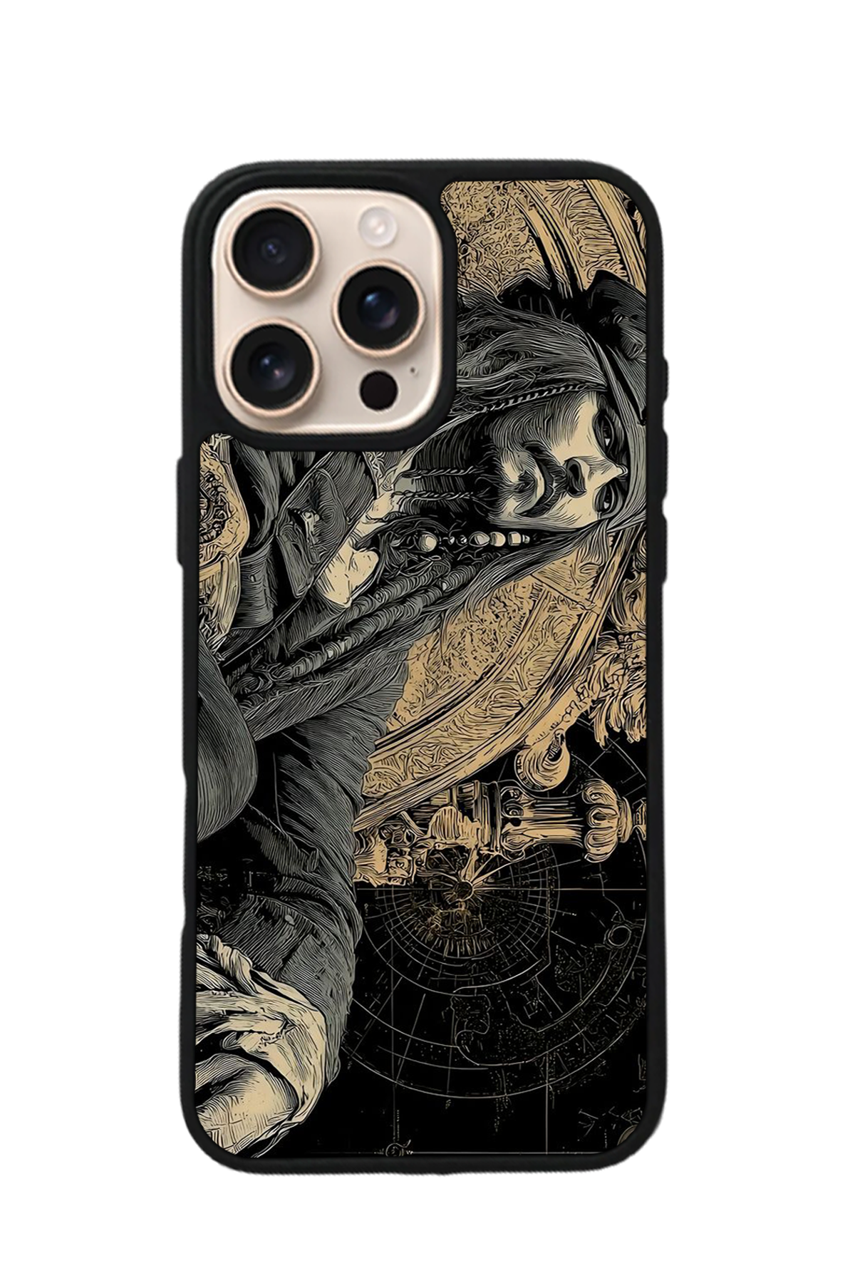 iPhone 15 Pro Max Uyumlu Korsan Tasarımlı Glossy Premium Kılıf