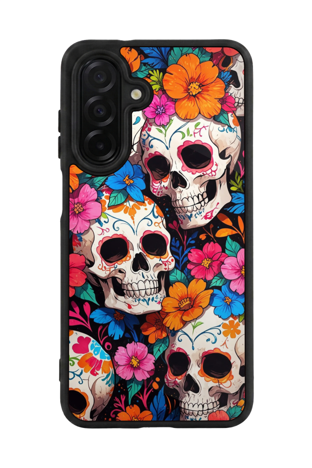 Samsung Galaxy A56 Uyumlu KuruKafa Tasarımlı Glossy Premium Kılıf