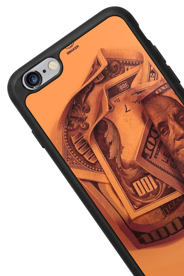iPhone 6 Plus Uyumlu Money Para Tasarımlı Glossy Premium Kılıf