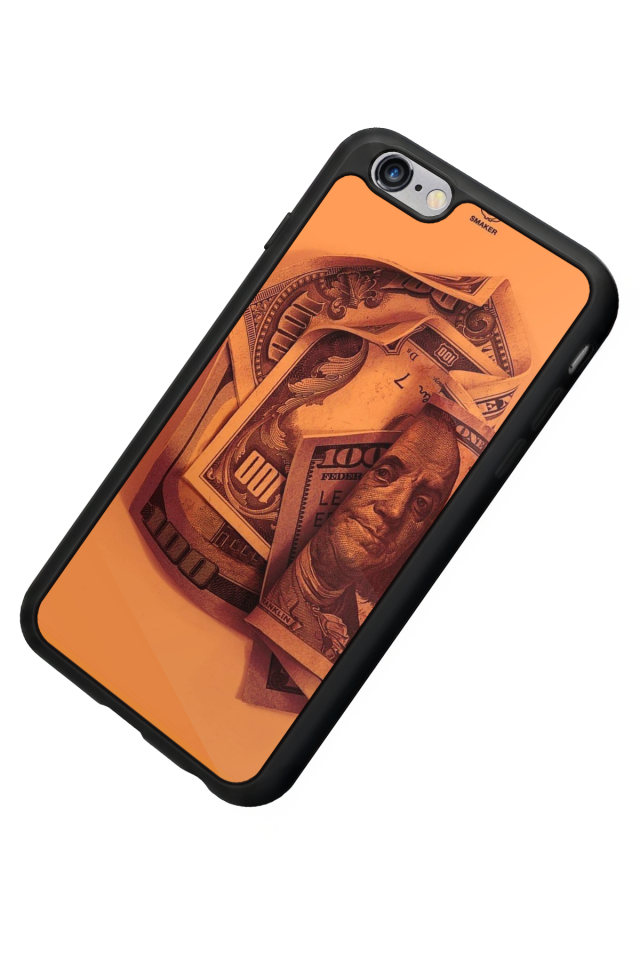 iPhone 6 Plus Uyumlu Money Para Tasarımlı Glossy Premium Kılıf