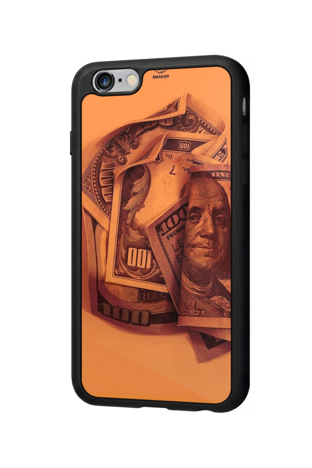 iPhone 6 Plus Uyumlu Money Para Tasarımlı Glossy Premium Kılıf