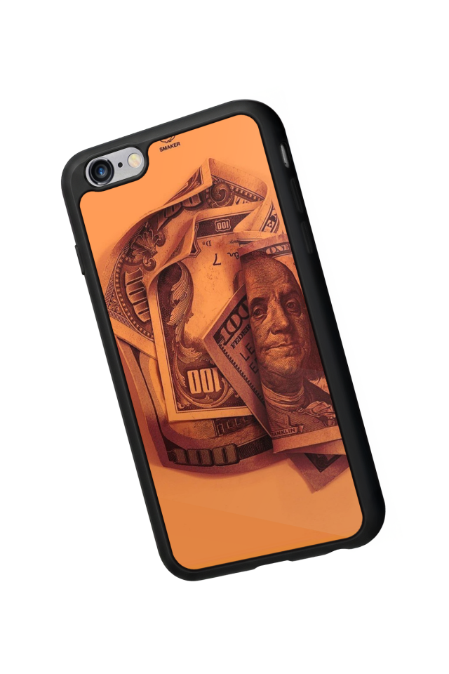 iPhone 6 Plus Uyumlu Money Para Tasarımlı Glossy Premium Kılıf