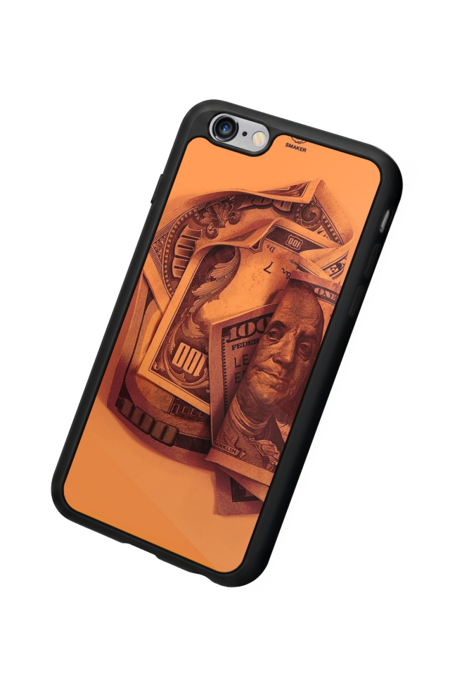 iPhone 6 Plus Uyumlu Money Para Tasarımlı Glossy Premium Kılıf