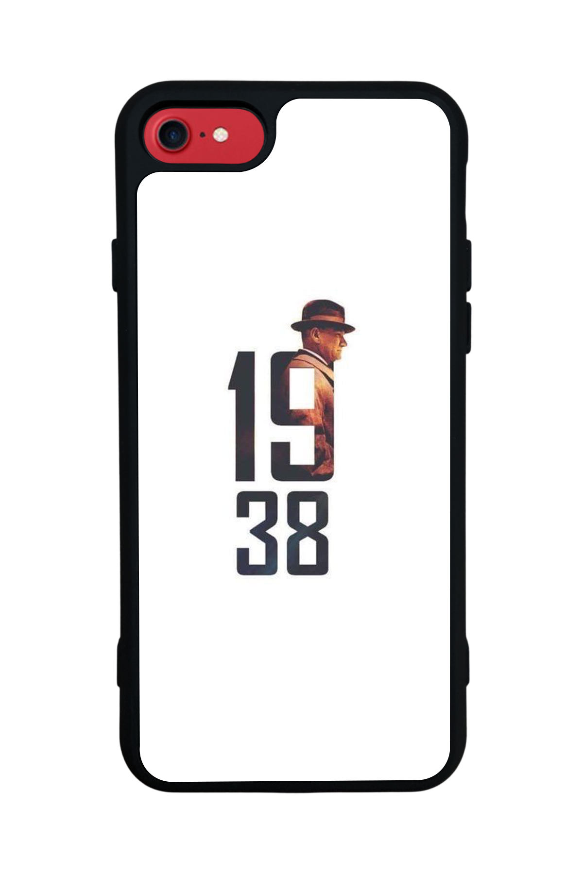iPhone SE Uyumlu Mustafa Kemal Ataturk Tasarımlı Glossy Premium Kılıf