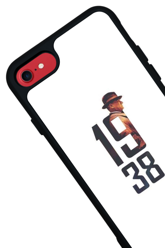 iPhone SE Uyumlu Mustafa Kemal Ataturk Tasarımlı Glossy Premium Kılıf