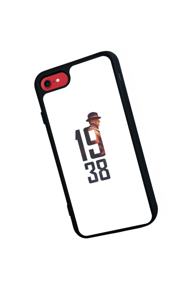 iPhone SE Uyumlu Mustafa Kemal Ataturk Tasarımlı Glossy Premium Kılıf