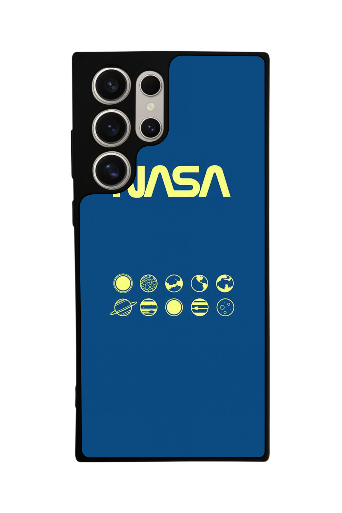 Samsung Galaxy S22 Ultra Uyumlu Nasa Tasarımlı Glossy Premium Kılıf
