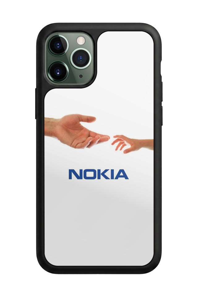 iPhone 11 Pro Uyumlu Nokia Tasarımlı Glossy Premium Kılıf