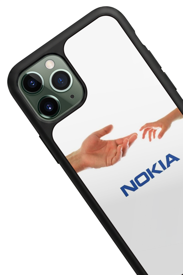 iPhone 11 Pro Uyumlu Nokia Tasarımlı Glossy Premium Kılıf
