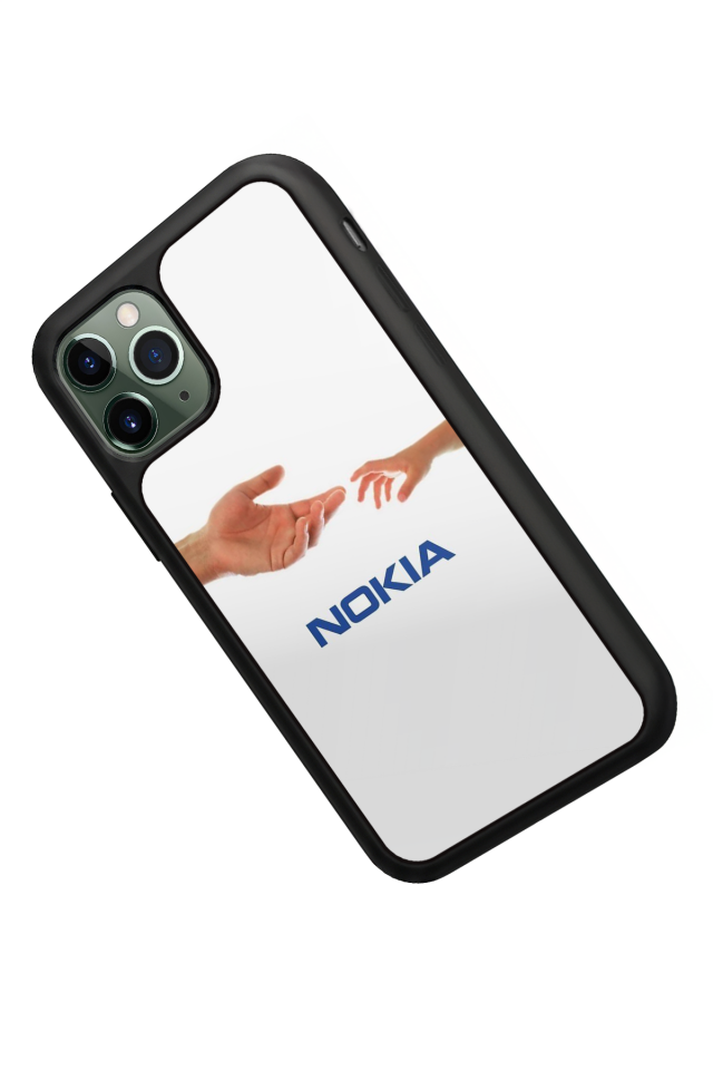 iPhone 11 Pro Uyumlu Nokia Tasarımlı Glossy Premium Kılıf