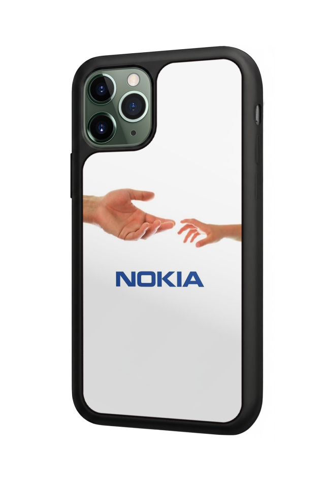 iPhone 11 Pro Uyumlu Nokia Tasarımlı Glossy Premium Kılıf
