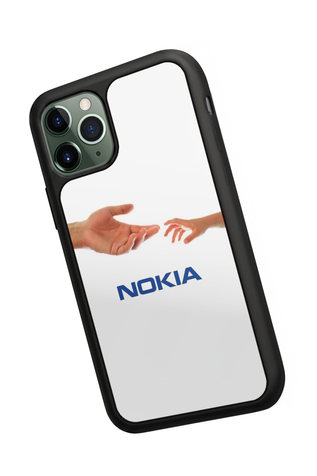 iPhone 11 Pro Uyumlu Nokia Tasarımlı Glossy Premium Kılıf