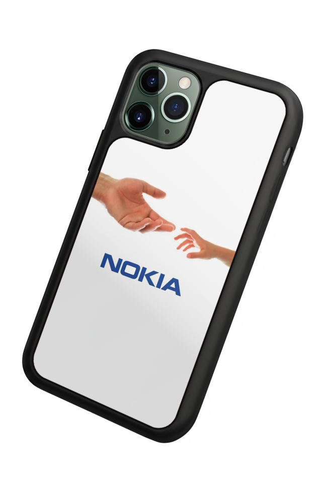 iPhone 11 Pro Uyumlu Nokia Tasarımlı Glossy Premium Kılıf