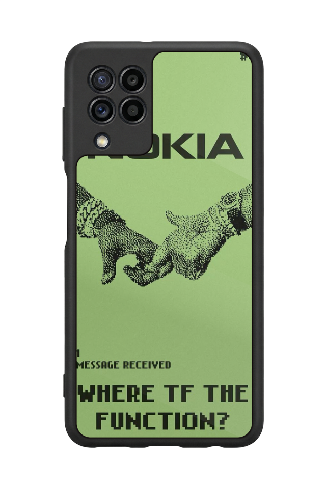 Samsung Galaxy M22 Uyumlu Nokia Tasarımlı Glossy Premium Kılıf