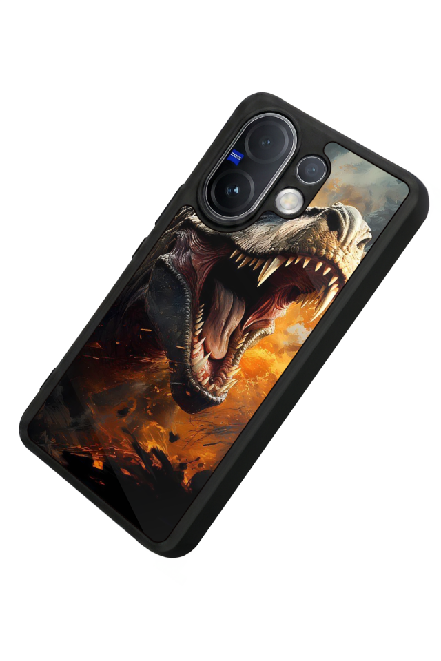 Vivo V60 Uyumlu T-ReVivo V60 Tasarımlı Glossy Premium Kılıf