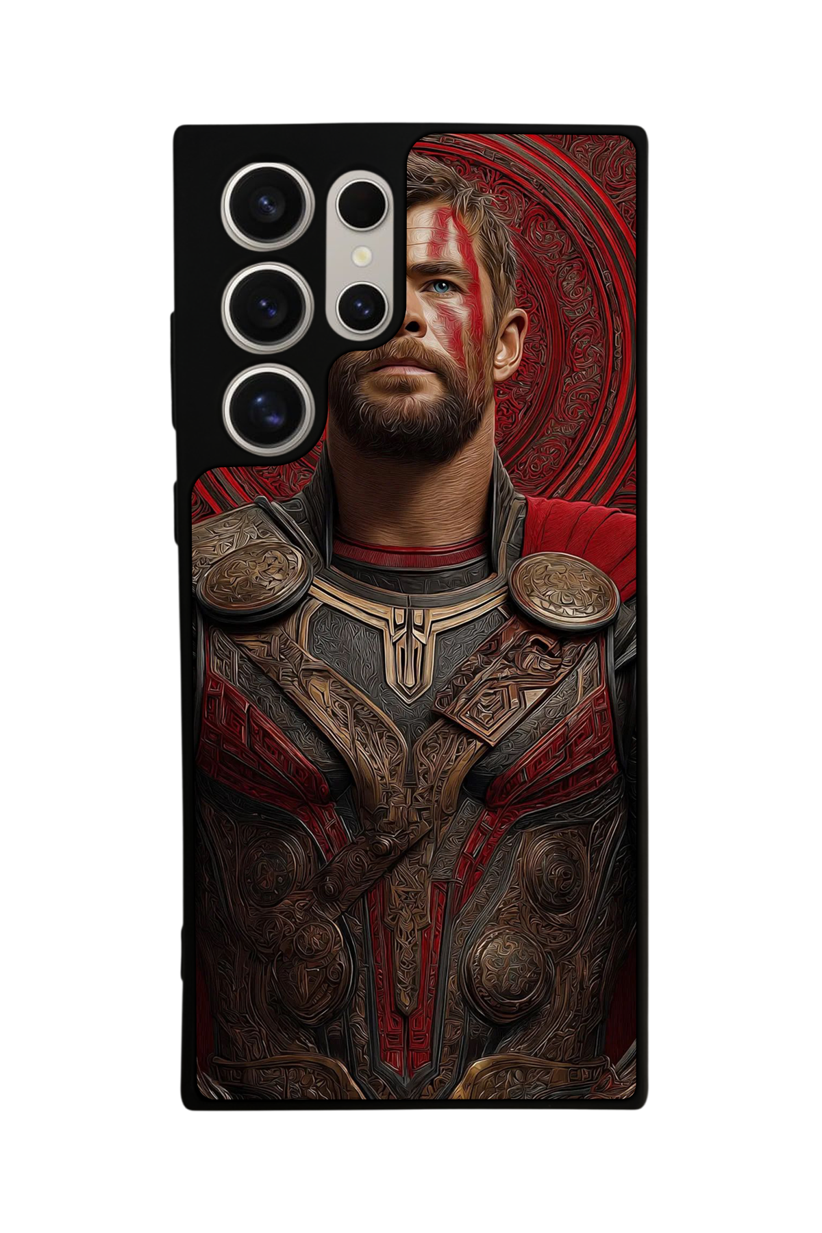 Samsung Galaxy S22 Ultra Uyumlu Thor Tasarımlı Glossy Premium Kılıf