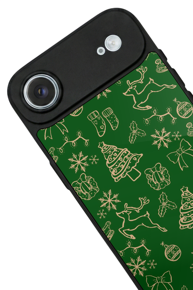 iPhone 17 Air Uyumlu Yilbasi Christmas Tasarımlı Glossy Premium Kılıf