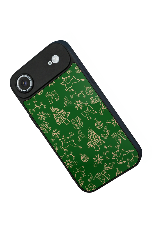 iPhone 17 Air Uyumlu Yilbasi Christmas Tasarımlı Glossy Premium Kılıf