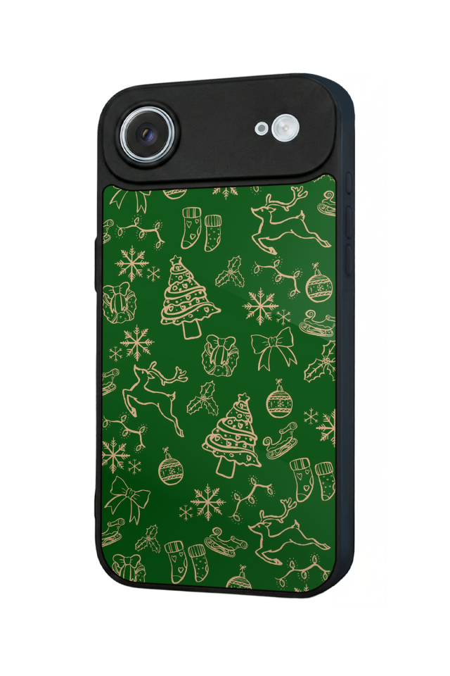 iPhone 17 Air Uyumlu Yilbasi Christmas Tasarımlı Glossy Premium Kılıf