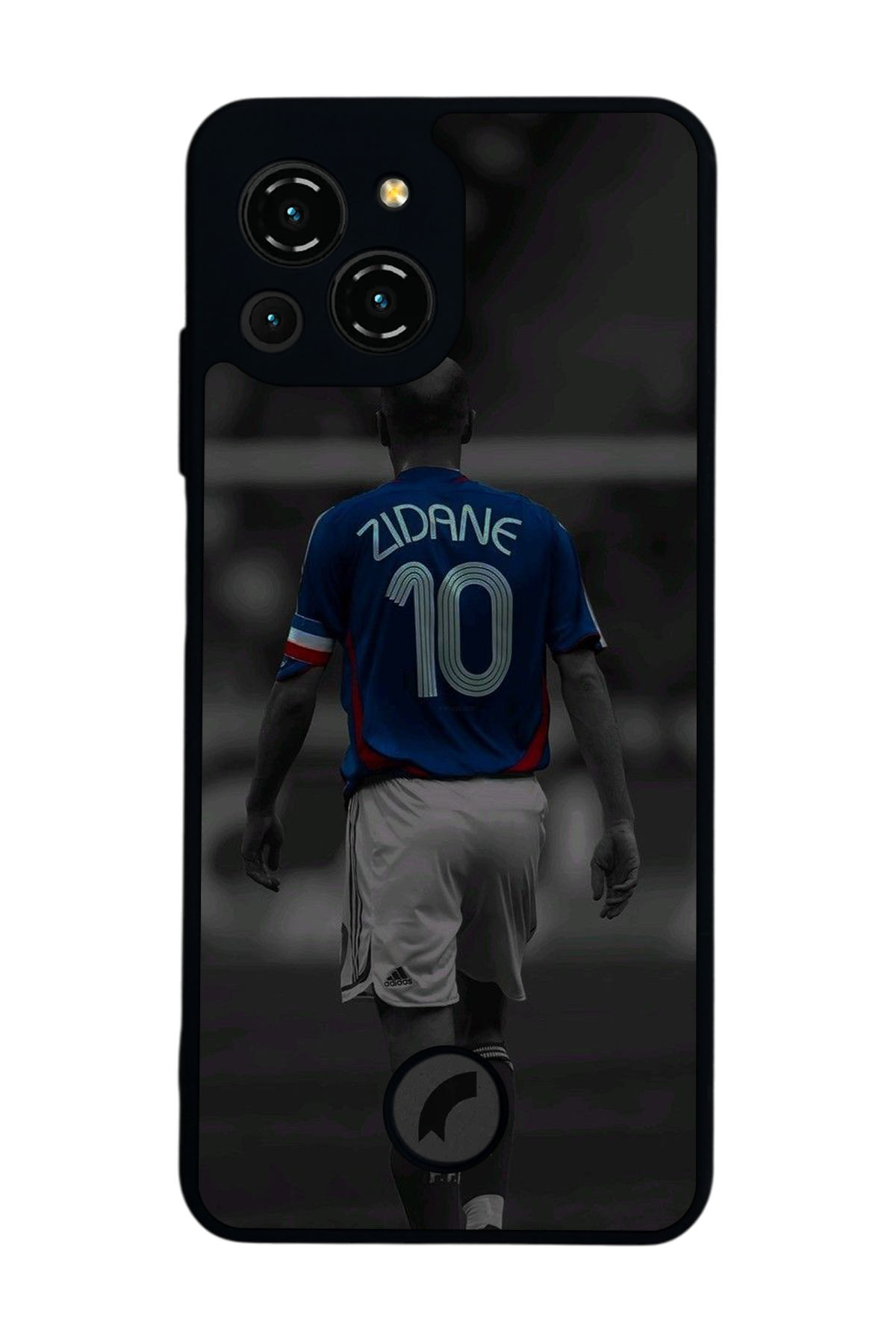 Reeder S23 Pro Max Uyumlu Zidane Tasarımlı Glossy Premium Kılıf