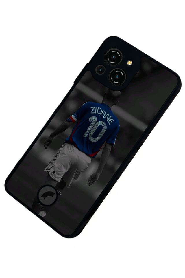 Reeder S23 Pro Max Uyumlu Zidane Tasarımlı Glossy Premium Kılıf