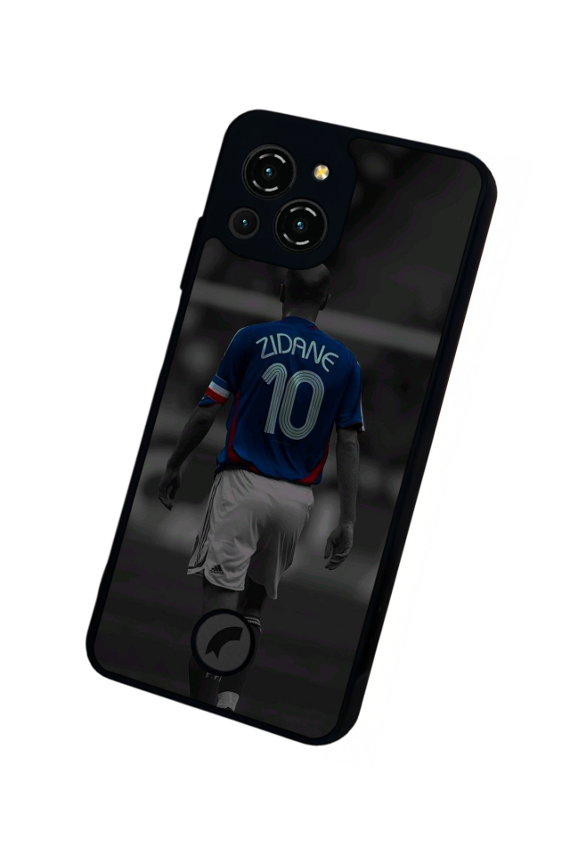 Reeder S23 Pro Max Uyumlu Zidane Tasarımlı Glossy Premium Kılıf