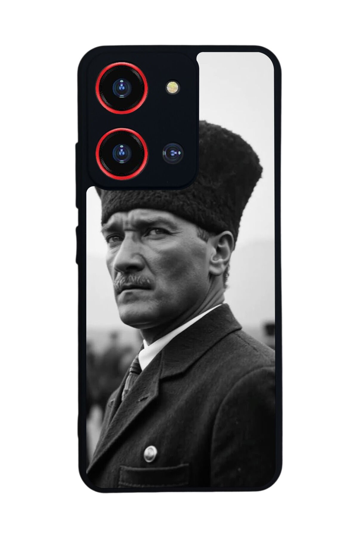 Reeder S19 Max Pro S 108MP Uyumlu Mustafa Kemal Ataturk Tasarımlı Glossy Premium Kılıf