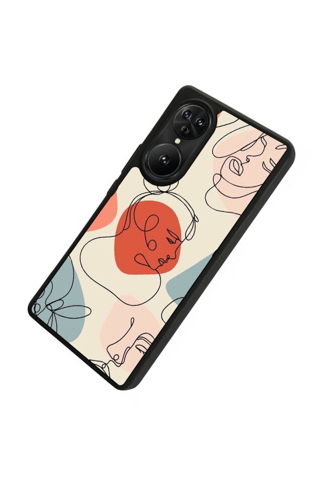 Reeder S19 Max Pro S EDGE Uyumlu Line Art Tasarımlı Glossy Premium Kılıf