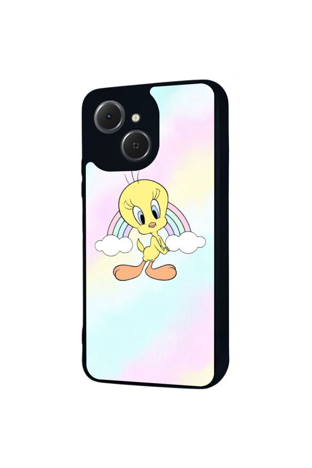 Tecno Spark 40C Uyumlu Tweety Tasarımlı Glossy Premium Kılıf