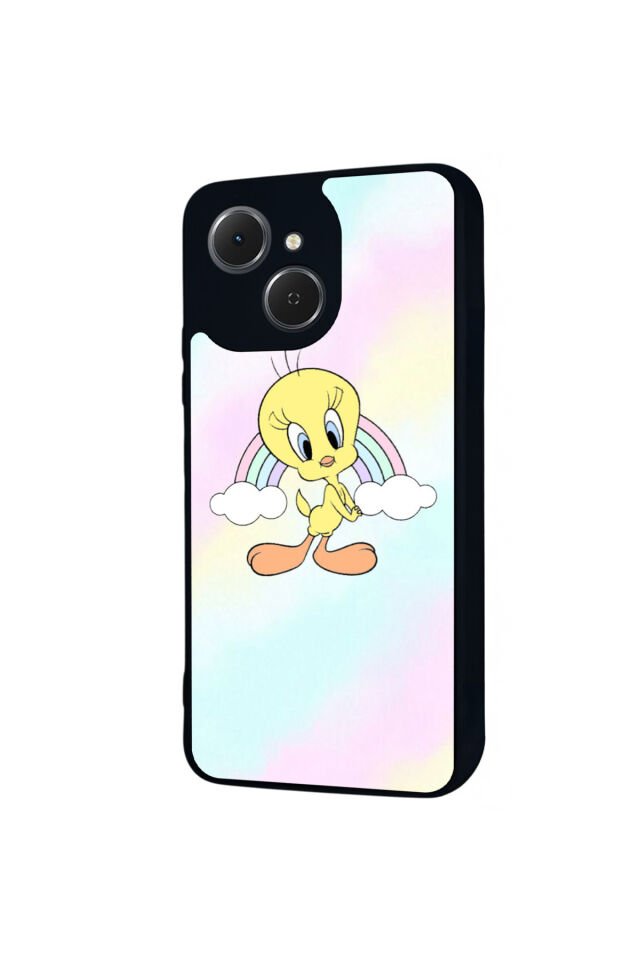 Tecno Spark 40C Uyumlu Tweety Tasarımlı Glossy Premium Kılıf