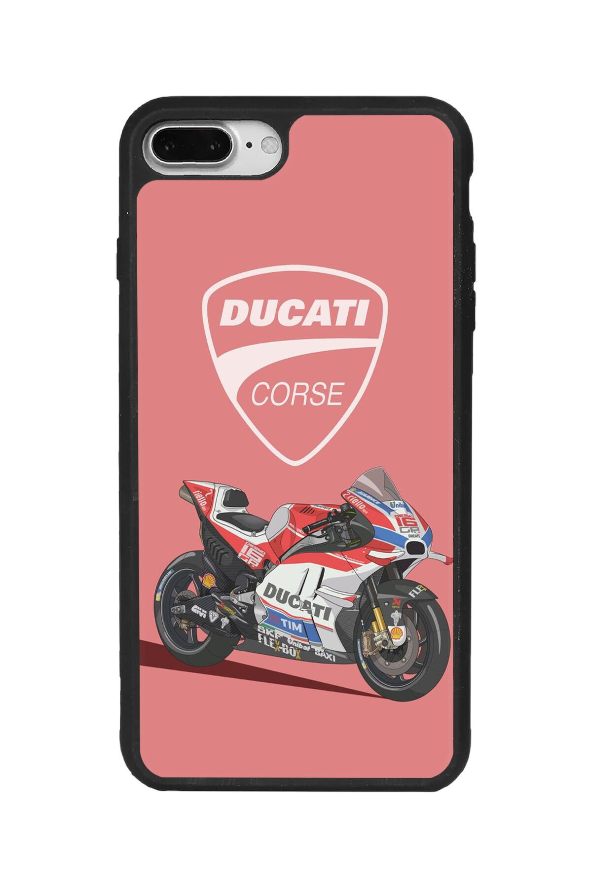 Apple iPhone 7 Plus Siyah Silikon Kılıf Çiziklere ve Darbelere Karşı Koruma