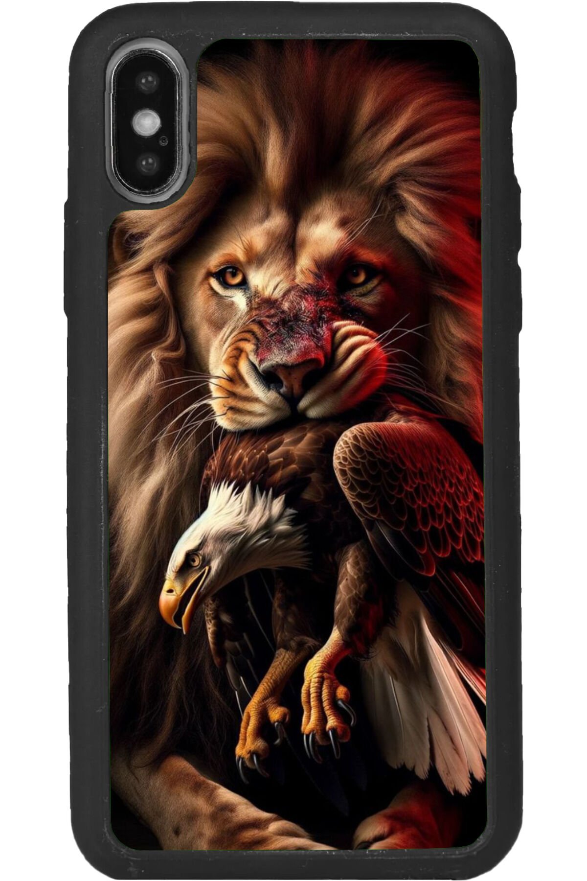 iPhone XS Max Uyumlu Mat Siyah uyumlu Kılıf – Yumuşak Silikon, Koruyucu, Şok Emici Kapak