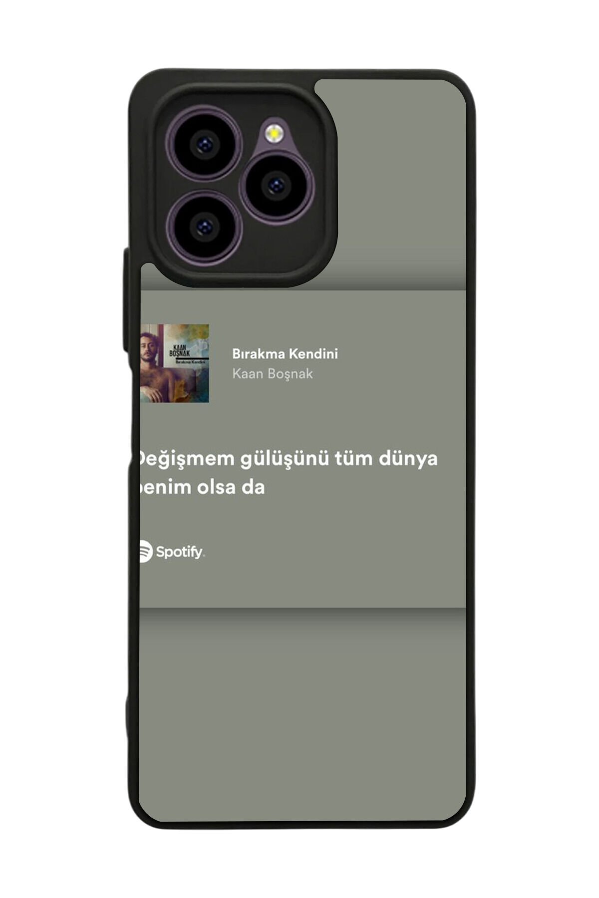 Omix X6 Uyumlu Sarki Sozleri Tasarımlı Glossy Premium Kılıf