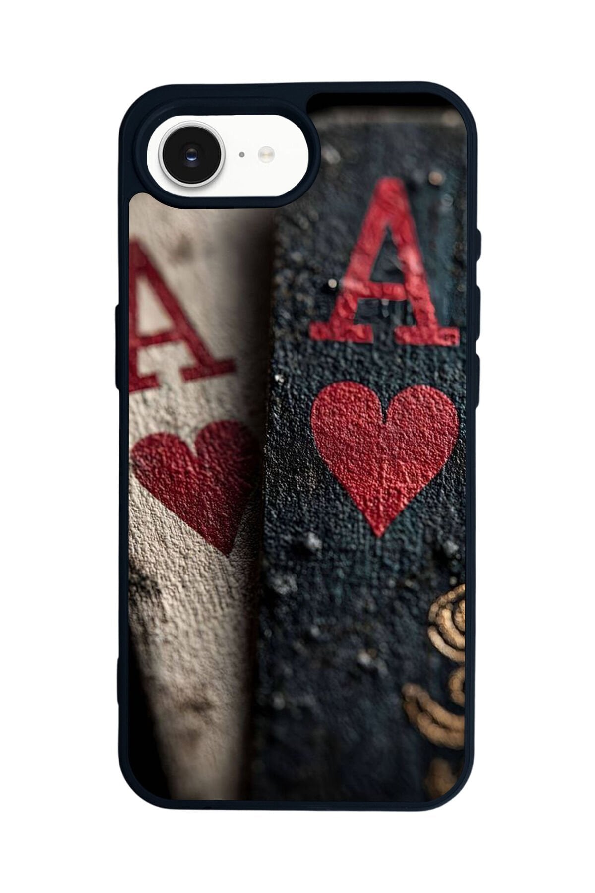 iPhone 16E Uyumlu Kart Tasarımlı Glossy Premium Kılıf