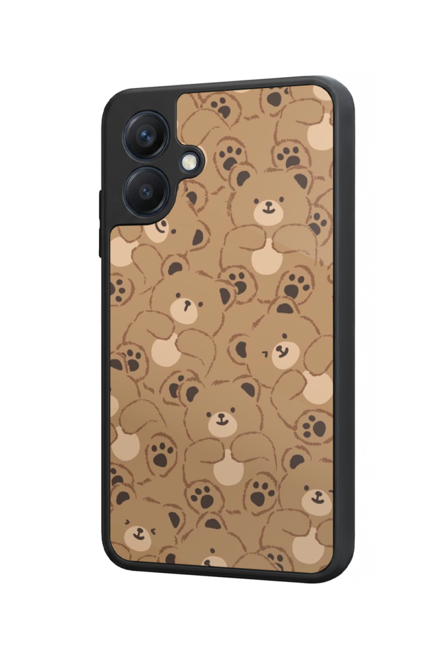 Samsung Galaxy A07 Uyumlu Ayı Tasarımlı Glossy Premium Kılıf