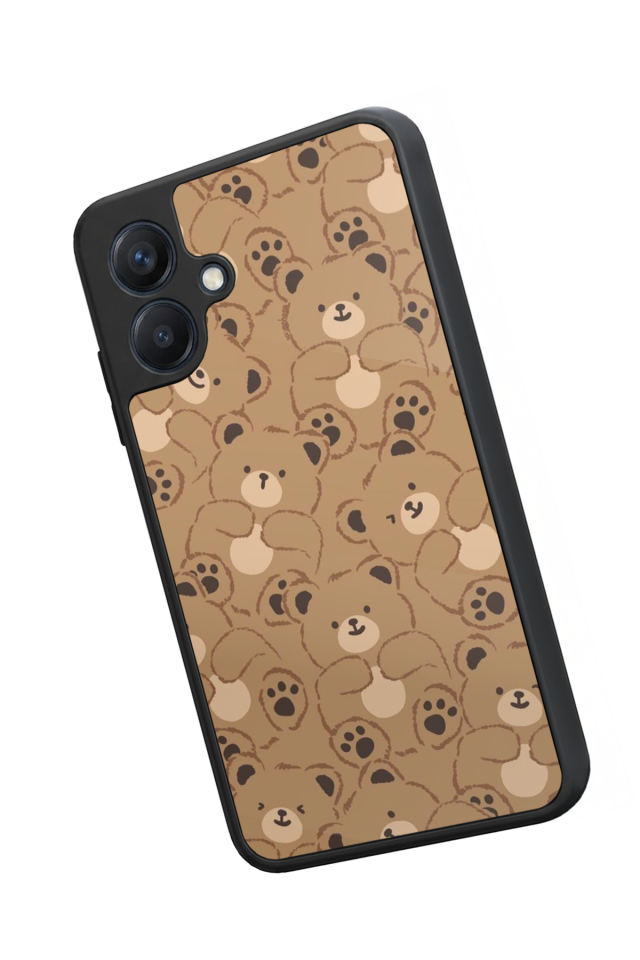 Samsung Galaxy A07 Uyumlu Ayı Tasarımlı Glossy Premium Kılıf