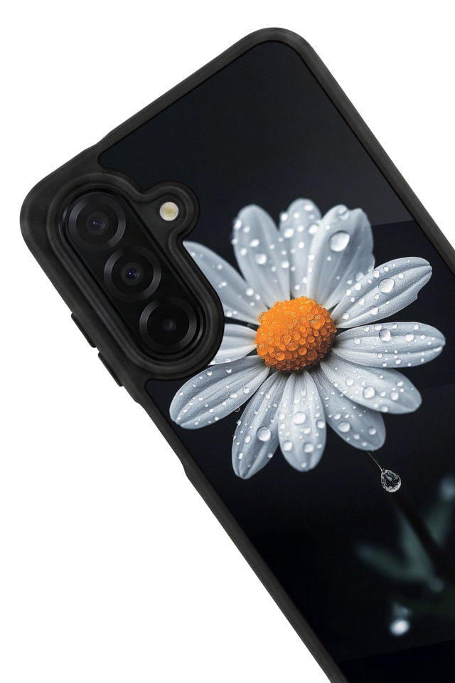 Samsung Galaxy A26 Uyumlu Cicek Tasarımlı Glossy Premium Kılıf