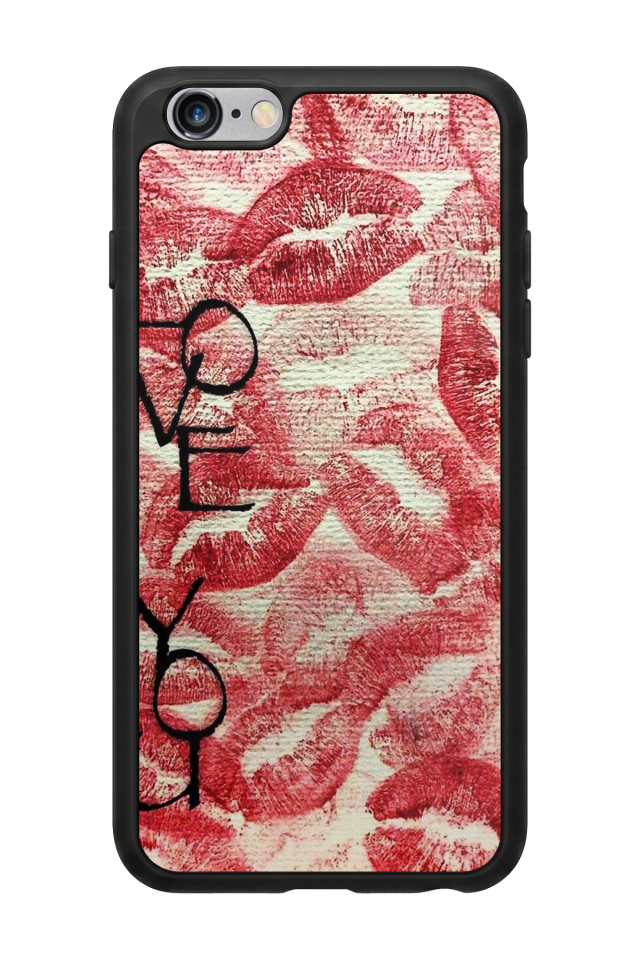iPhone 6s Plus Uyumlu Dudak Tasarımlı Glossy Premium Kılıf
