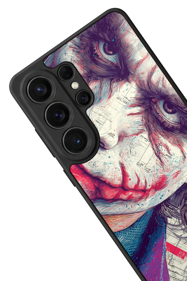 Samsung Galaxy S26 Ultra Uyumlu Joker Tasarımlı Glossy Premium Kılıf