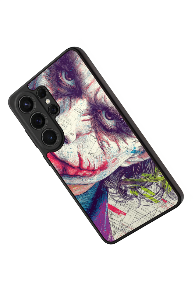 Samsung Galaxy S26 Ultra Uyumlu Joker Tasarımlı Glossy Premium Kılıf