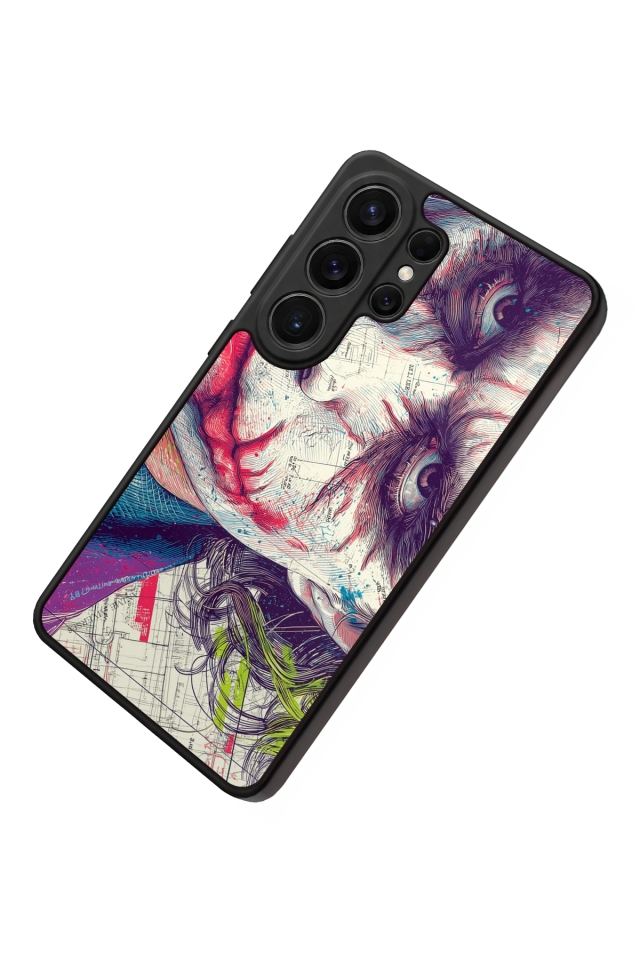 Samsung Galaxy S26 Ultra Uyumlu Joker Tasarımlı Glossy Premium Kılıf