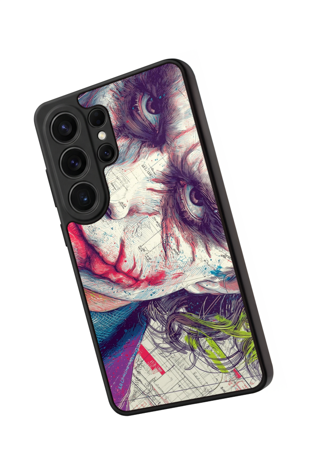 Samsung Galaxy S26 Ultra Uyumlu Joker Tasarımlı Glossy Premium Kılıf